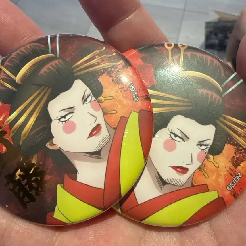 [BUNJANG] Gintama Yoshikawa Pop-up Can Badge Kondo / 은혼 요시와라 팝업 캔뱃지 콘도