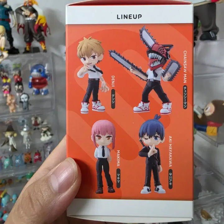 [BUNJANG] Falverse Chainsaw Man 4-Figure Set / 팔버스 체인소맨 피규어 4종