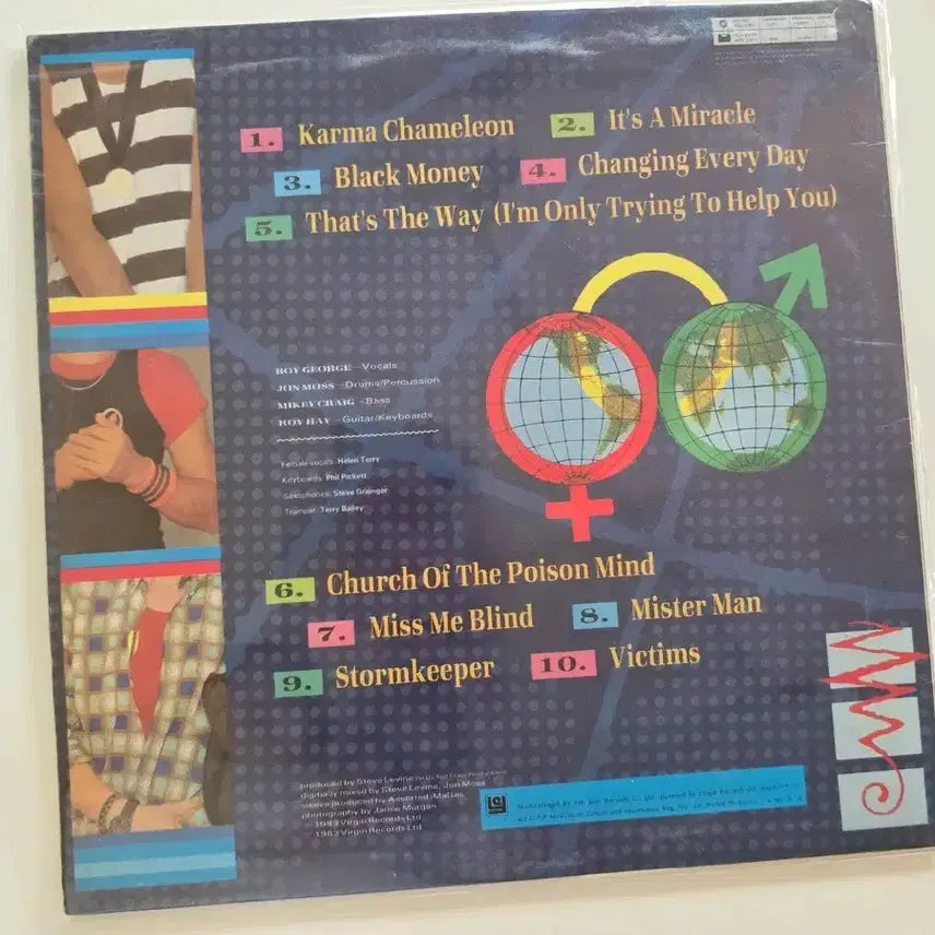 [BUNJANG] Culture Club Colour By Numbers LP / 컬처 클럽 LP/ Culture Club - Colour By Numbers/ EX+