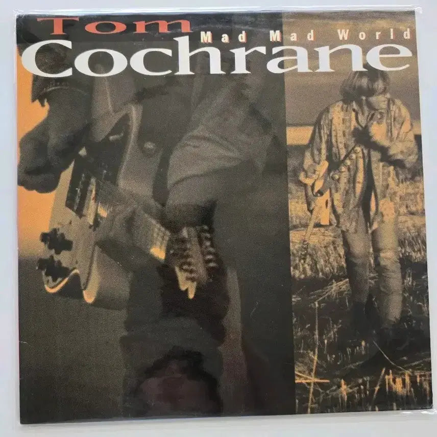 [BUNJANG] Tom Cochrane Mad Mad World LP / Tom Cochrane LP/ 톰 코크란  - Mad Mad World/ 가사집 있음/ NM
