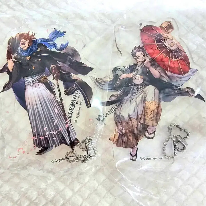 [BUNJANG] Granblue Fantasy Eugen &amp; Rackam Acrylic Stand Bundle Set / 그랑블루 판타지 오이겐 라캄 아크릴스탠드 일괄
