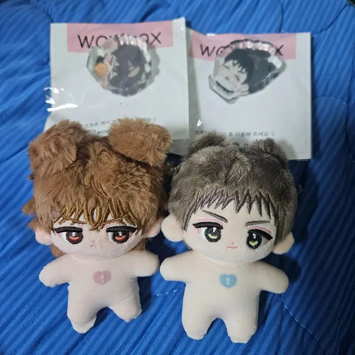 [BUNJANG] Slam Dunk Taesub Daeman Unofficial Plush Doll / 짝사랑탯x첫사랑댐 태섭대만 누이