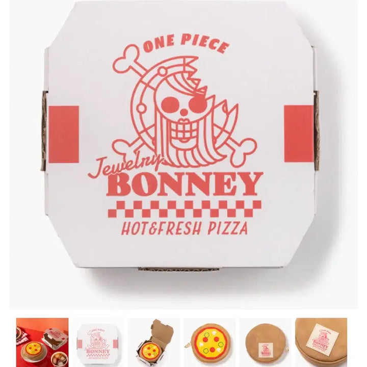 [BUNJANG] One Piece Jewelry Bonney Pizza Pouch Mugiwara Shop Jump Shop / [개봉/새상품] 원피스 쥬얼리보니 피자 파우치 무기와라샵 점프샵