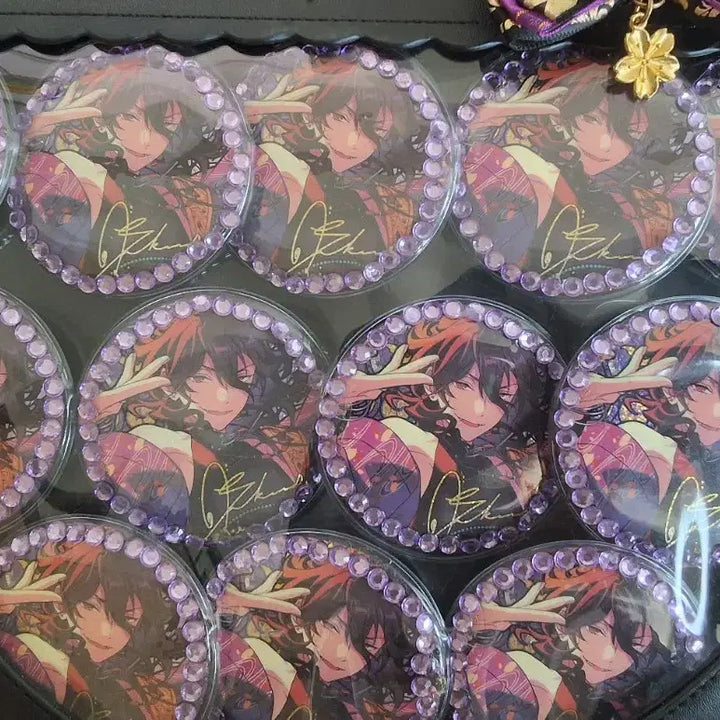 [BUNJANG] Ensemble Stars! Sakuma Rei Shikkou Badge Bundle Set (12 pcs) / 사쿠마 레이 시광 뱃지 12개 일괄 중스타 어전시합 별의 흔적 캔뱃지 앙상블스타즈