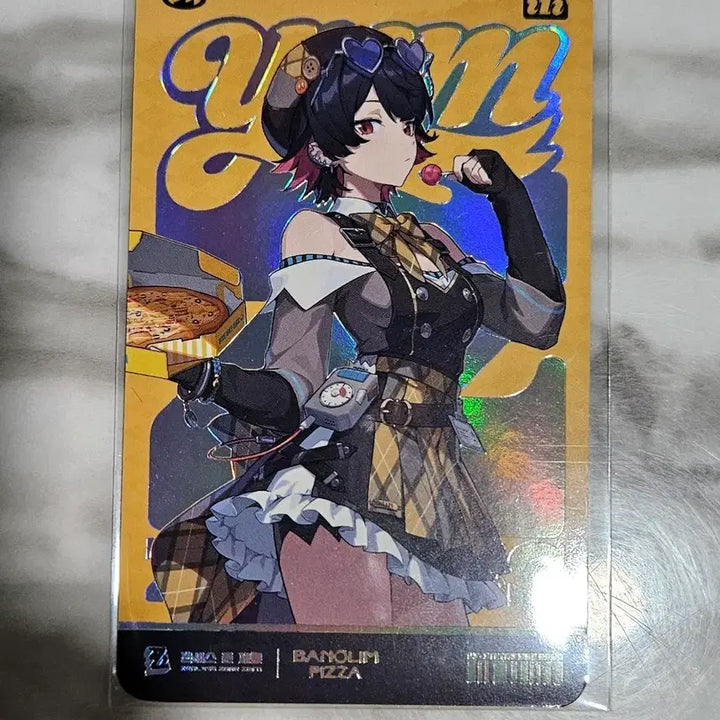 [BUNJANG] Zenless Zone Zero X Barnacle Pizza Ellen Cho Dim Card / ZZZ 젠레스 존 제로 X 반올림피자 콜라보 엘렌 조 리딤포토카드