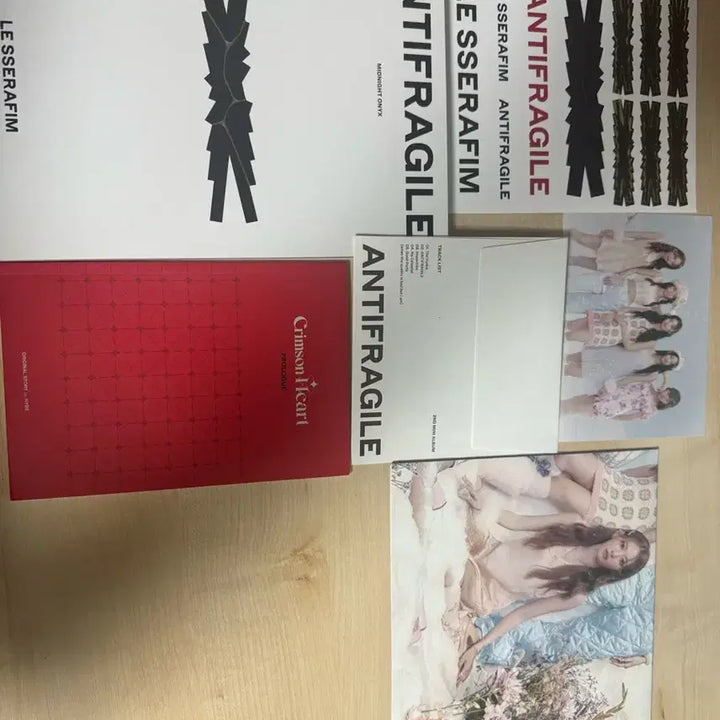 [BUNJANG] LE SSERAFIM ANTIFRAGILE Album Components Photocard Sticker Postcard / 르세라핌 ANTIFRAGILE