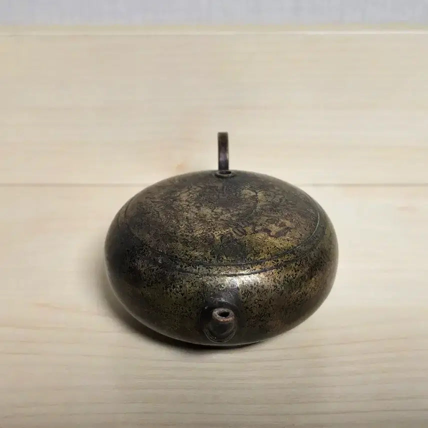 [BUNJANG] Antique Bronze Ink Stone Set / 고풍스러운 동 연적