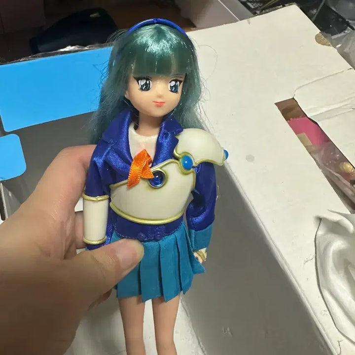 [BUNJANG] Magic Knight Rayearth Marine Umi Doll / 마법기사레이어스 마린인형 (우미인형) 손오공판 국내 고전인형