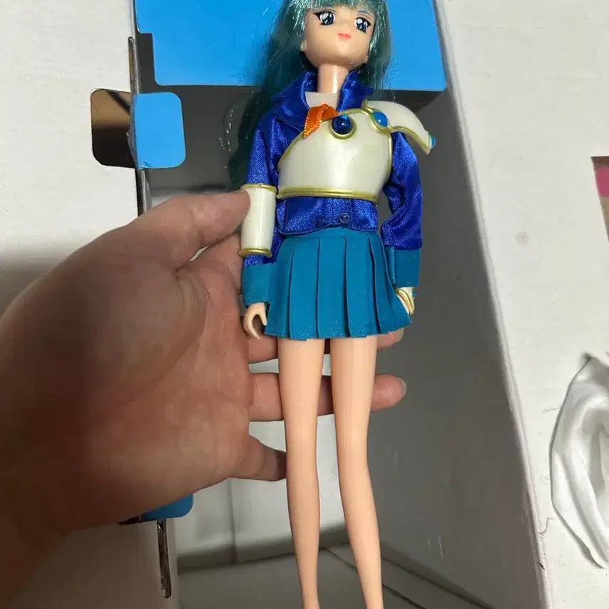 [BUNJANG] Magic Knight Rayearth Marine Umi Doll / 마법기사레이어스 마린인형 (우미인형) 손오공판 국내 고전인형