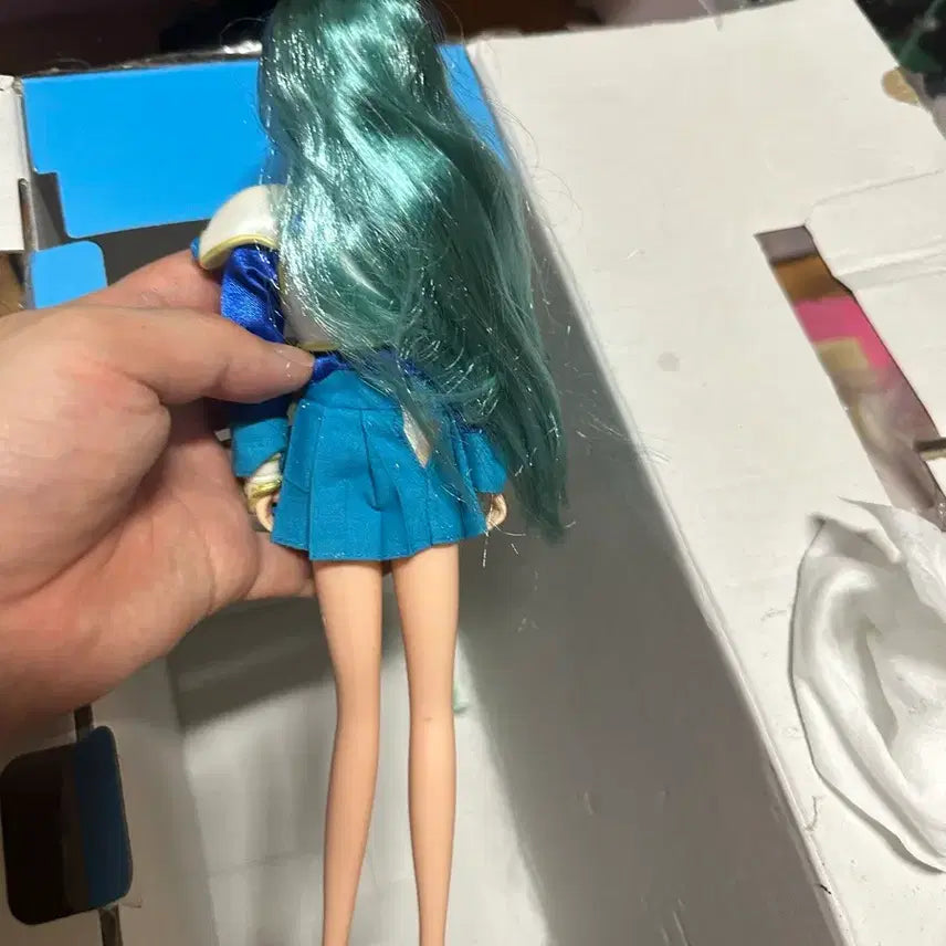 [BUNJANG] Magic Knight Rayearth Marine Umi Doll / 마법기사레이어스 마린인형 (우미인형) 손오공판 국내 고전인형