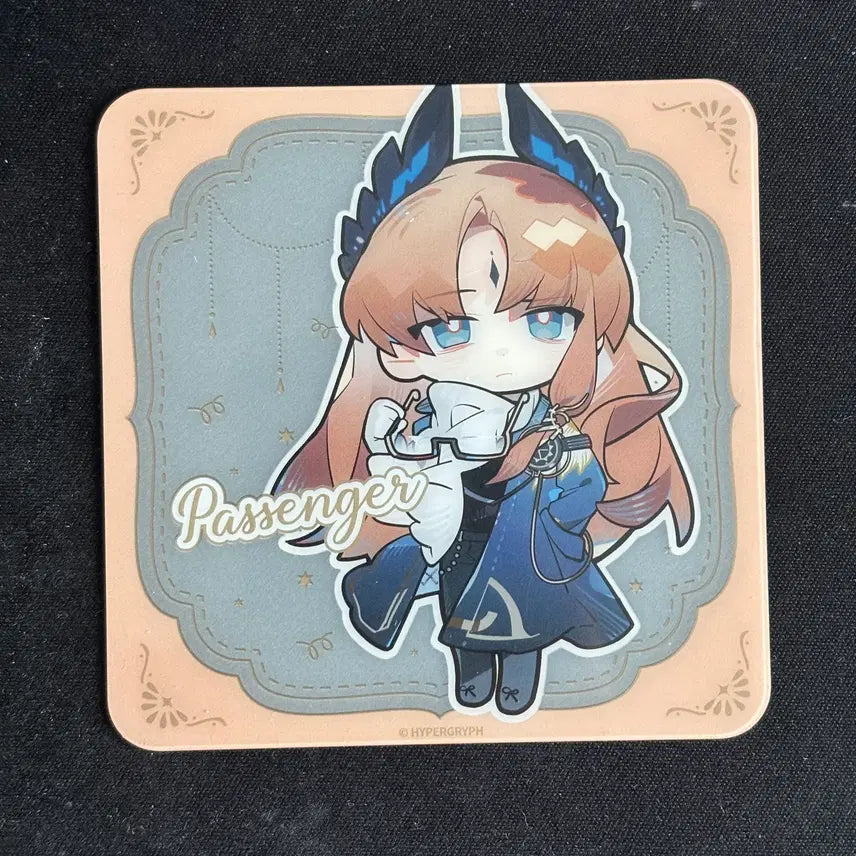 [BUNJANG] Arknights Passenger IPSTAR SD PVC Coaster / 명일방주 공식 굿즈 패신저 IPSTAR SD PVC 코스터