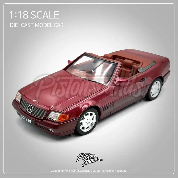 [BUNJANG] NOREV 1:18 Scale Mercedes-Benz 500SL R129 Red Diecast Model / NOREV 노레브 1:18스케일 벤츠 500SL R129 레드 다이캐스트 각벤츠