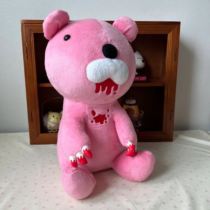 [BUNJANG] Vintage Large Bonobono Gloomy Bear Plush Pink / 고전 대형 보노보노 글루미베어 인형 핑크