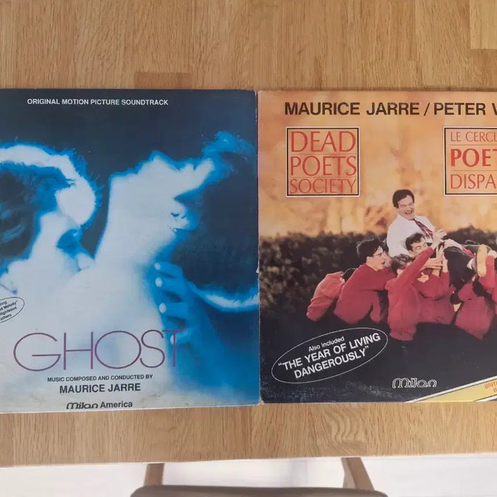 [BUNJANG] Maurice Jarre Ghost &amp; Dead Poets Society Double LP Bundle Set / [M] Maurice Jarre LP 2종 일괄