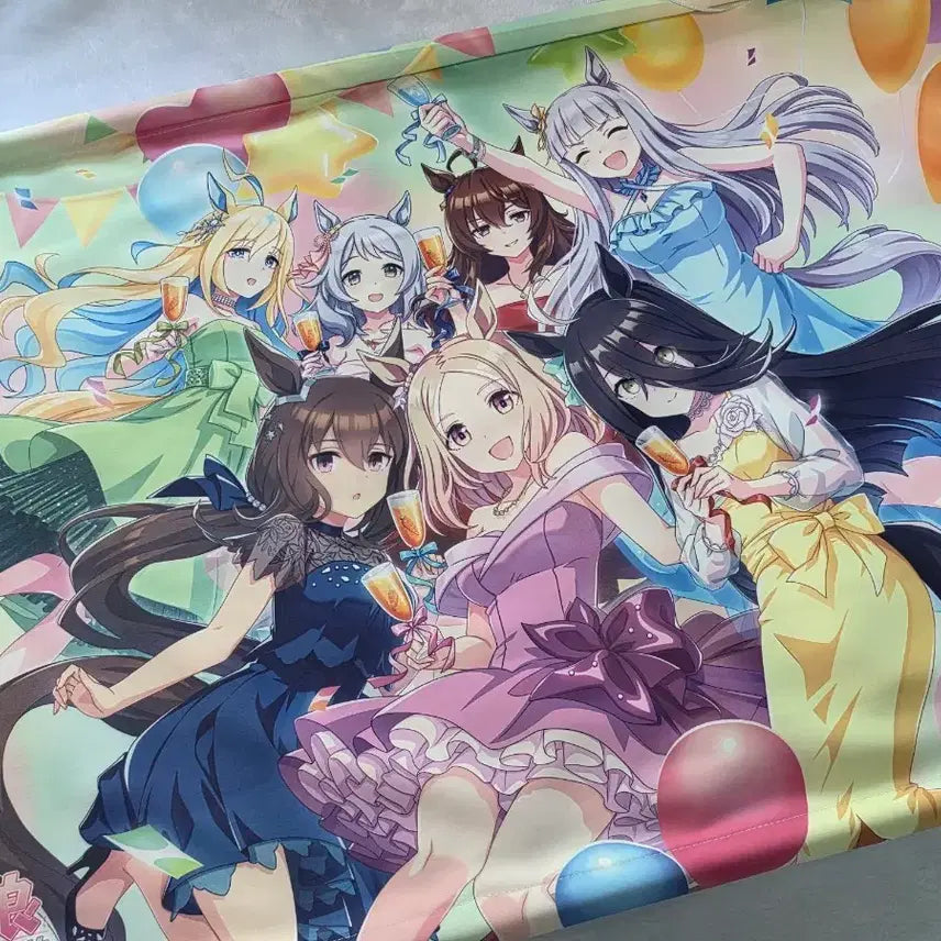 [BUNJANG] Uma Musume 2.5th Anniversary Tapestry / 우마무스메 2.5주년 기념 태피스트리