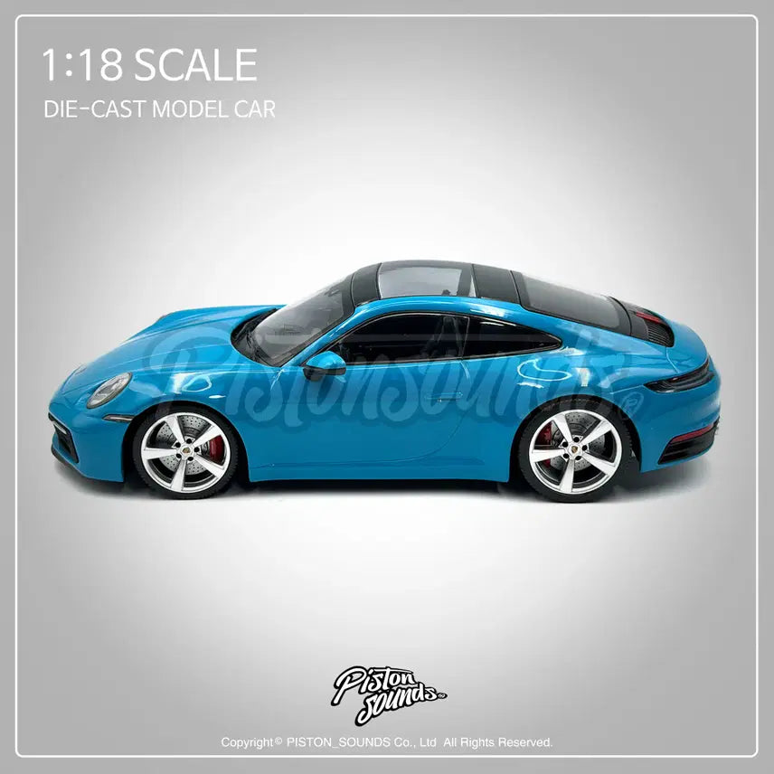 [BUNJANG] Minichamps 1:18 Porsche 992 Carrera 4S Blue Diecast / MINICHAMPS 미니챔프 1:18스케일 포르쉐 992 카레라4S 블루 다이캐스트