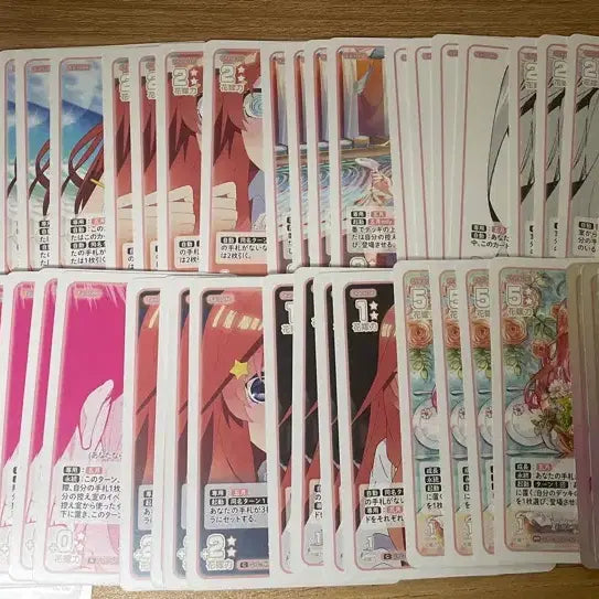 [BUNJANG] The Quintessential Quintuplets Card Game Vol. 7 Itsuki GR Grade and Below (4-Con) Cards / 5등분의신부 카드게임 7탄 이츠키 GR등급 이하 4콘 판매