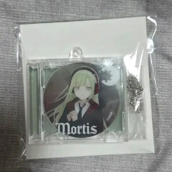 [BUNJANG] Abema Musica Mortis / Wakaba Mutsumi Megabox Collaboration CD Keychain / 아베무지카 모르티스/와카바 무츠미 메가박스 콜라보