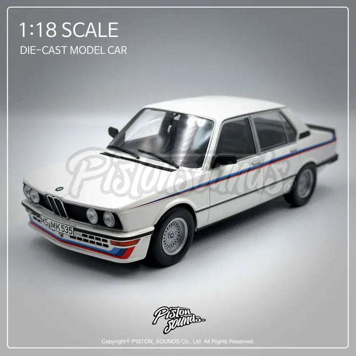 [BUNJANG] NOREV BMW M535i E12 5 Series 1:18 Scale Diecast Model Car - White / NOREV 노레브 1:18스케일 BMW M535i E12 5시리즈 올드카 다이캐스트 화이트