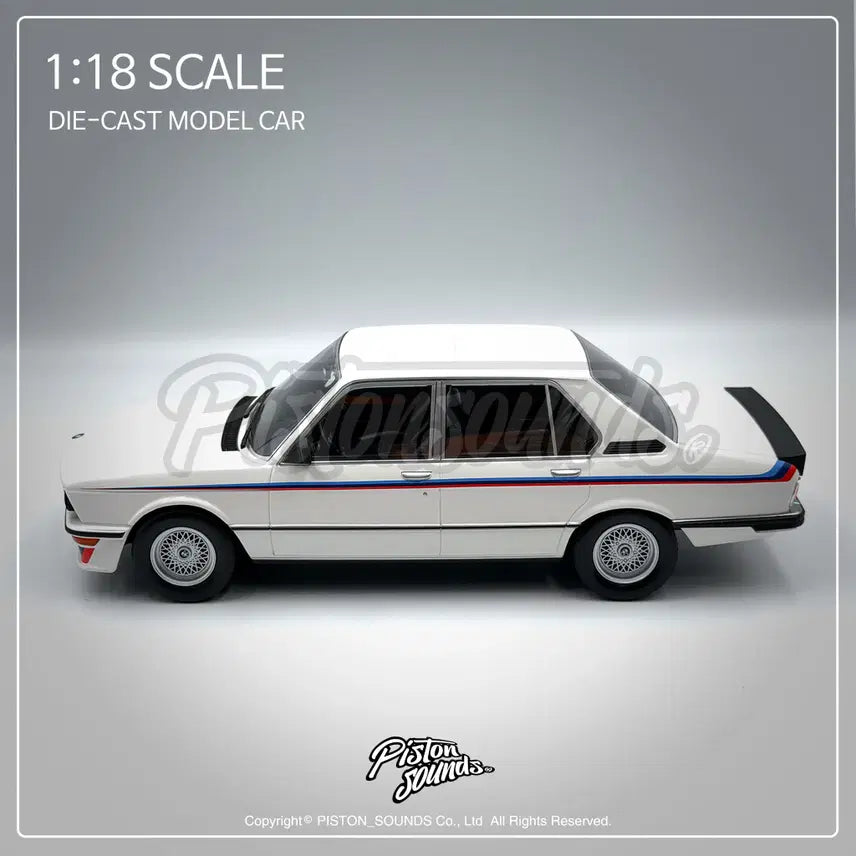 [BUNJANG] NOREV BMW M535i E12 5 Series 1:18 Scale Diecast Model Car - White / NOREV 노레브 1:18스케일 BMW M535i E12 5시리즈 올드카 다이캐스트 화이트
