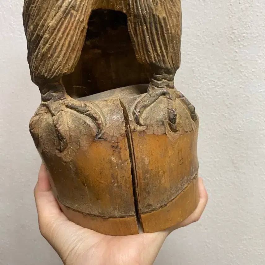 [BUNJANG] Wooden Eagle Sculpture / 원목 독수리 조각상