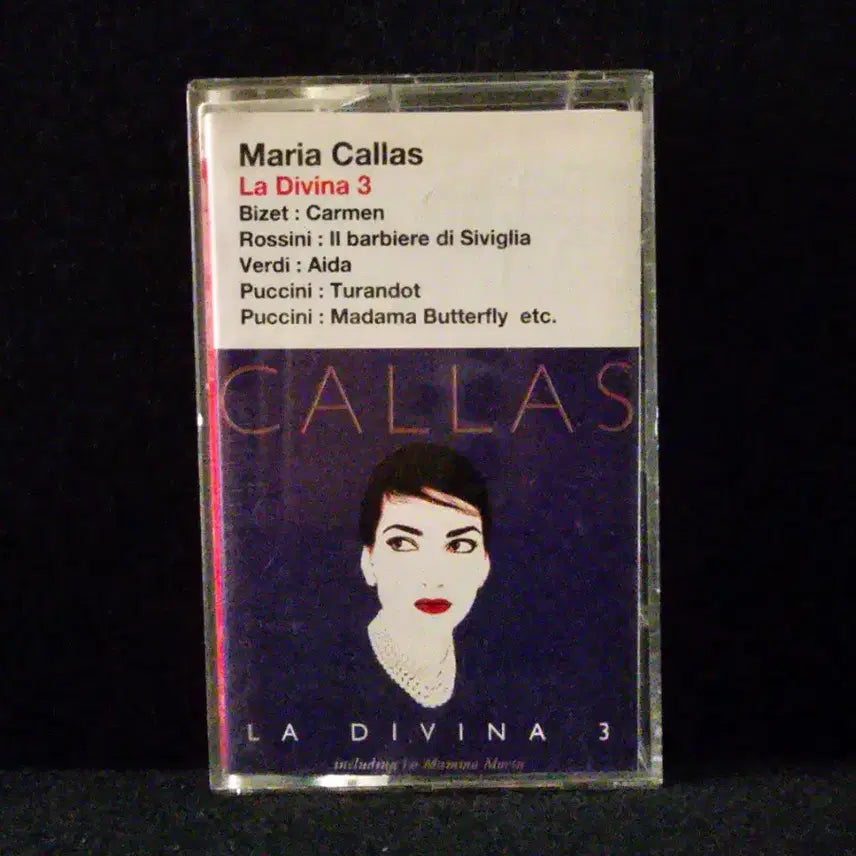 [BUNJANG] Maria Callas La Divina 3 Cassette Tape Set / 마리아 칼라스 La Divina 3 카세트 테이프