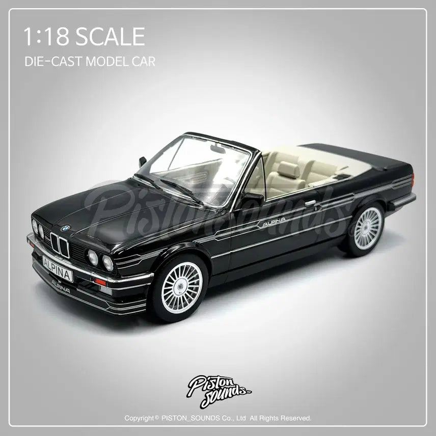 [BUNJANG] MCG 1:18 BMW E30 Alpina C2 2.7 Diecast Model Black / MCG 1:18스케일 BMW E30 ALPINA C2 2.7 알피나 다이캐스트 블랙