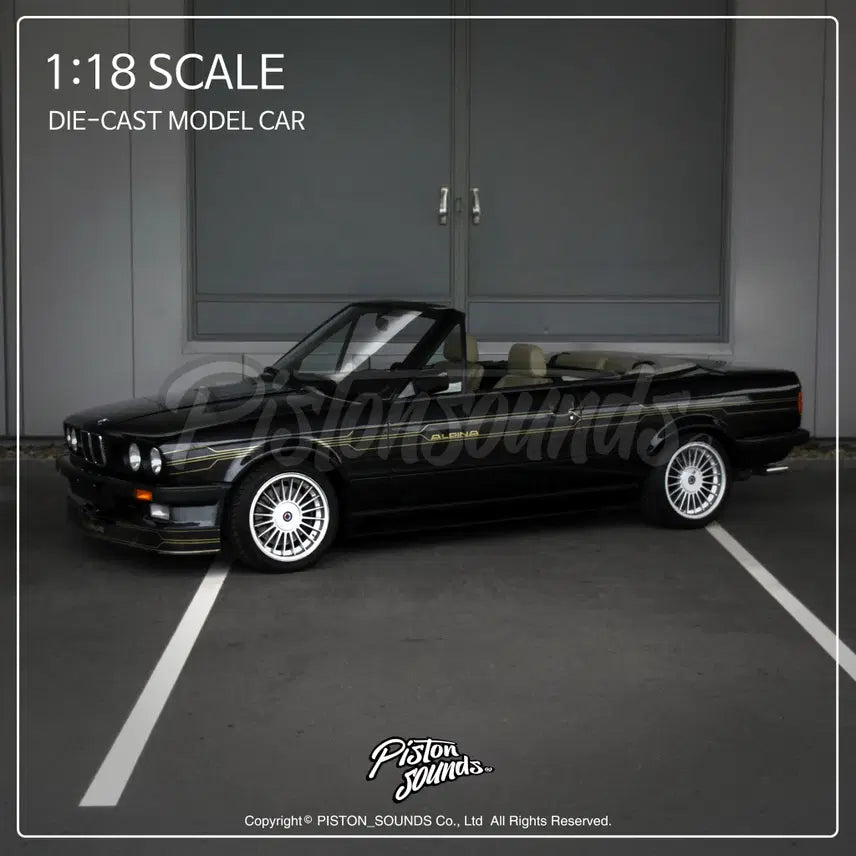 [BUNJANG] MCG 1:18 BMW E30 Alpina C2 2.7 Diecast Model Black / MCG 1:18스케일 BMW E30 ALPINA C2 2.7 알피나 다이캐스트 블랙