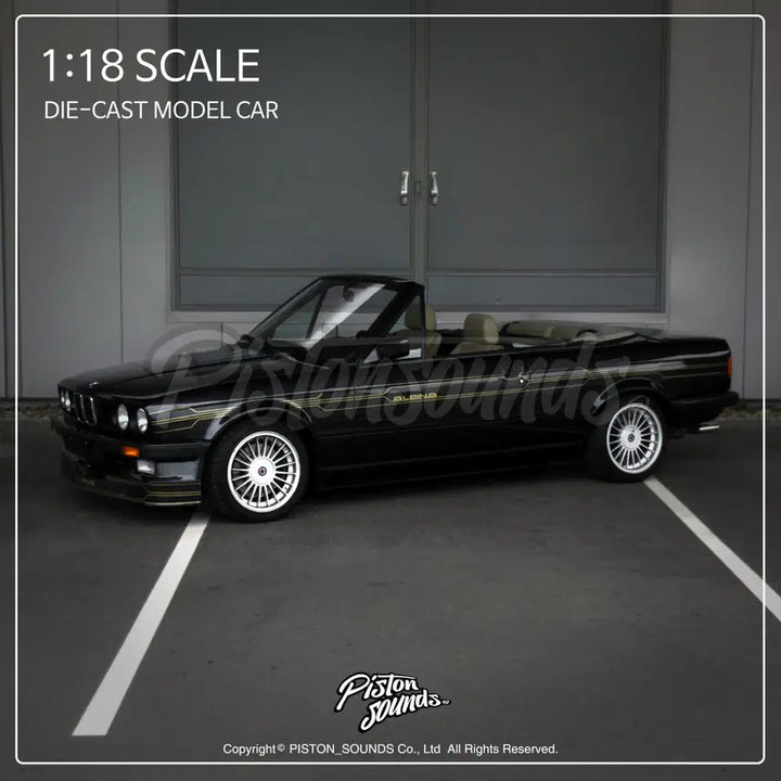 [BUNJANG] MCG 1:18 BMW E30 Alpina C2 2.7 Diecast Model Black / MCG 1:18스케일 BMW E30 ALPINA C2 2.7 알피나 다이캐스트 블랙