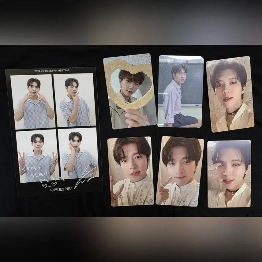 [BUNJANG] INFINITE Nam Woo Hyun Photo Card Set / 인피니트 남우현 우현 인생네컷 포카 입장포카
