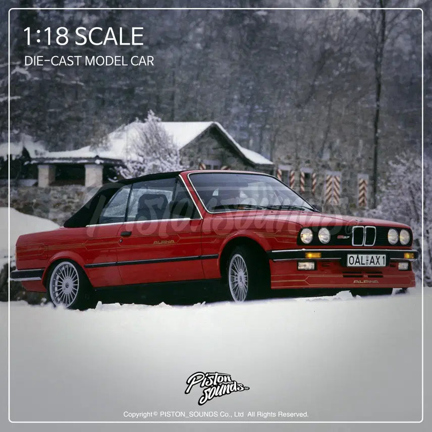 [BUNJANG] MCG 1:18 BMW E30 Alpina C2 2.7 Diecast Model Red / MCG 1:18스케일 BMW E30 ALPINA C2 2.7 알피나 다이캐스트 레드