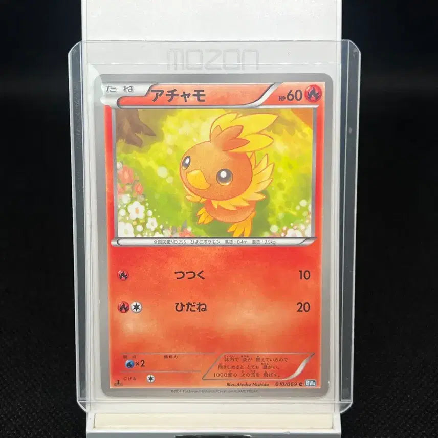 [BUNJANG] Pokemon Card Torchic Japanese BW 1st Edition / 포켓몬 카드 아차모 일판 BW 1st edition