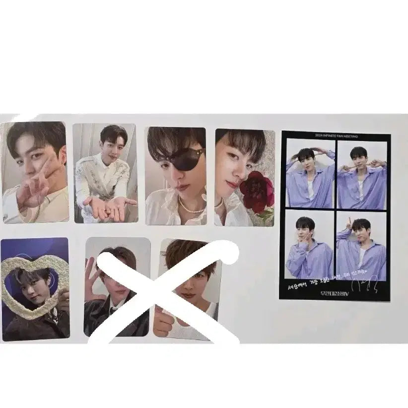 [BUNJANG] INFINITE Sungyeol Entrance Photocard Bundle Set / 인피니트 이성열 성열 무한대집회 입장포카 포카 포토카드 인생네컷