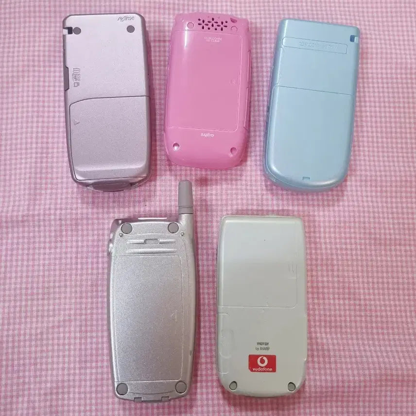 [BUNJANG] Vintage Lot Disney Winnie the Pooh Mickey Mouse Lenticular Mock-up Phone Models / (이번주만할인) 레어 일괄 고전 목업폰 갸루폰 휴대폰 모형폰 디즈니 푸우 미니마우스