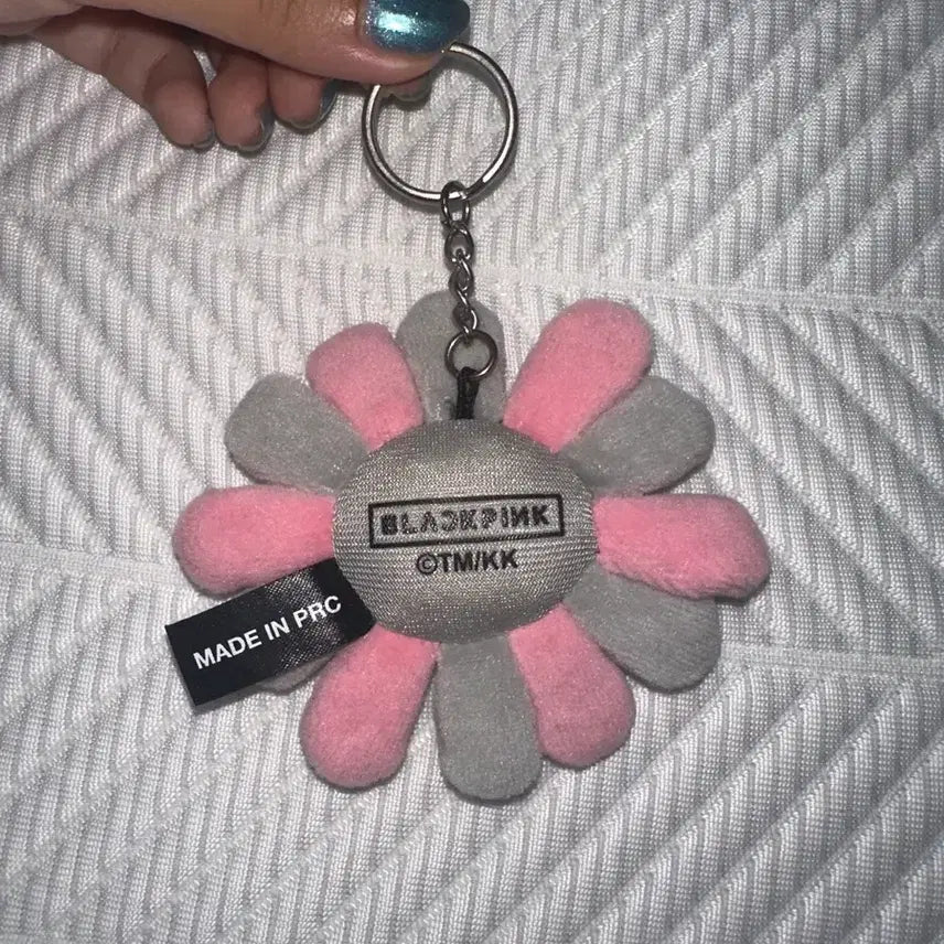 [BUNJANG] KAikaiKiki Blackpink Collaboration Mascot Keychain Doll - Smiling Flower / 카이카이키키 블랙핑크 콜라보 마스코트 키링 인형 웃는꽃