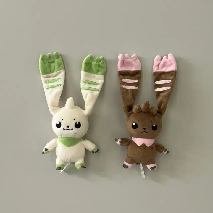 [BUNJANG] Digimon Terriermon Lopmon Exhibition Plush Dolls (Bundle Set) / 디지몬 테리어몬 로프몬 전시회 인형