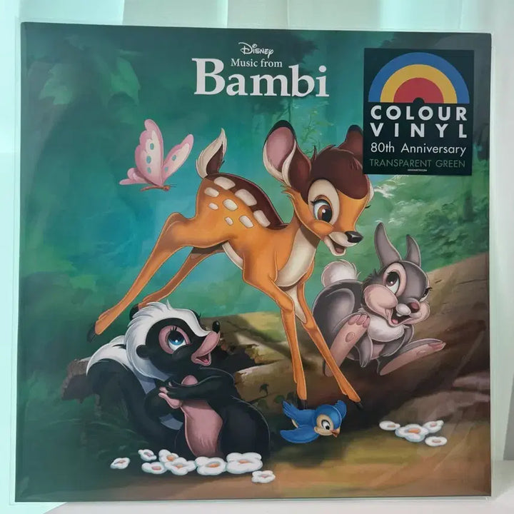 [BUNJANG] Disney Bambi OST LP - Clear Green Color Vinyl / 디즈니 밤비 OST LP(클리어 그린)