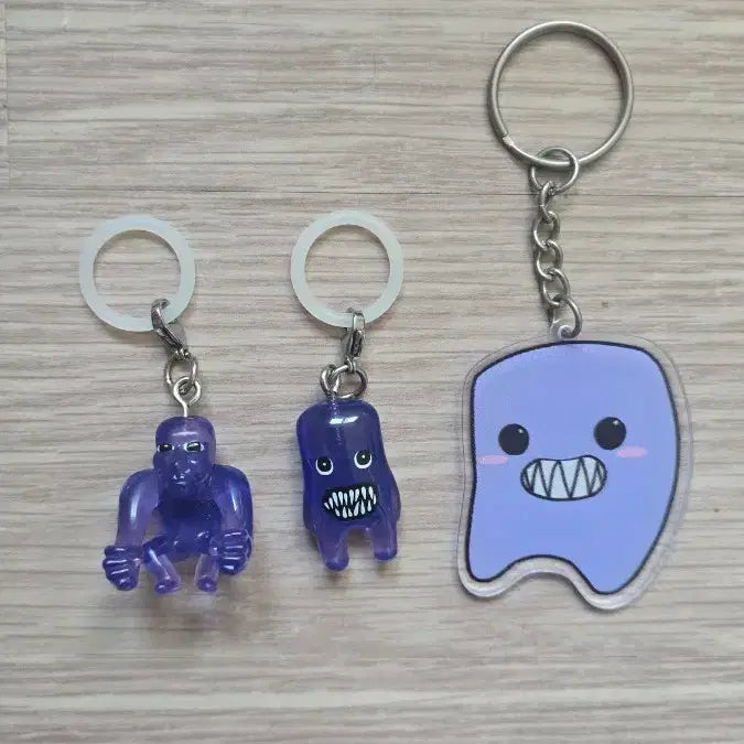 [BUNJANG] Ao Oni Mezushi Squat Oni Fuwatti Xylitol Figure Keychain Bundle Set / 일괄) 아오오니 메지루시 스쿼트오니 후왓티 자일리톨 피규어 키링