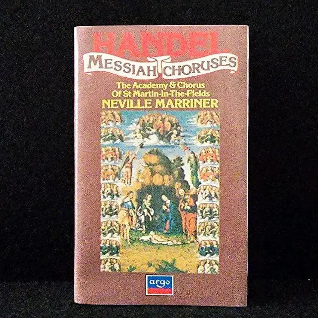 [BUNJANG] Handel Messiah Chorus Neville Marriner Argo Cassette Tape / 헨델 메시아 코러스 Neville Marriner Argo 카세트 테이프