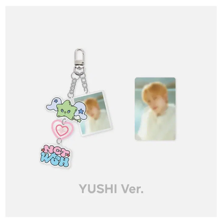 [BUNJANG] NCT WISH Yushi Riku Wish Acrylic Keychain Bundle Set / NCT WISH 유우시 리쿠 Wish 아크릴 키링