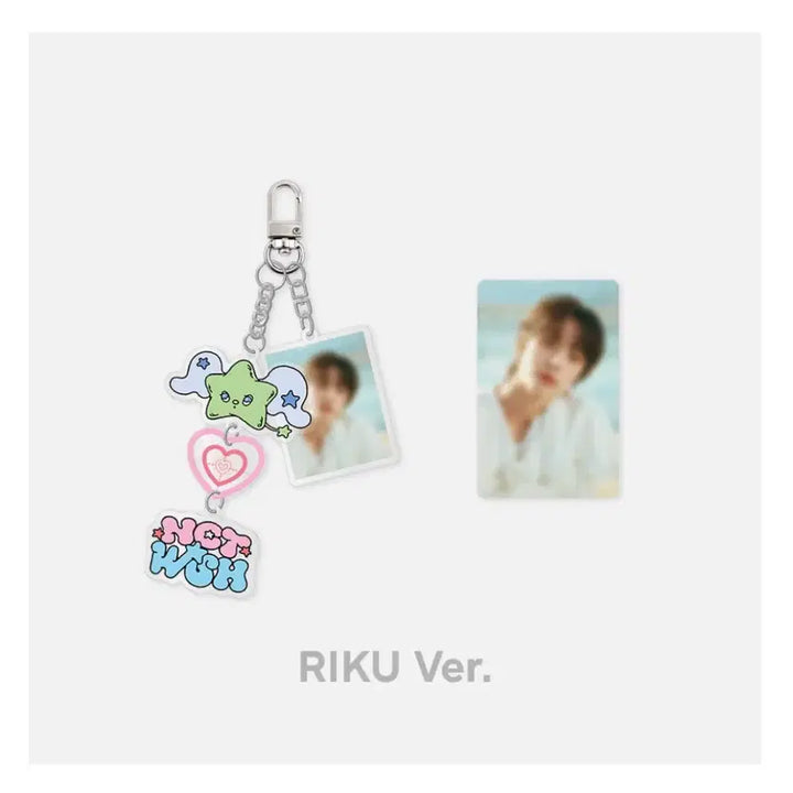 [BUNJANG] NCT WISH Yushi Riku Wish Acrylic Keychain Bundle Set / NCT WISH 유우시 리쿠 Wish 아크릴 키링