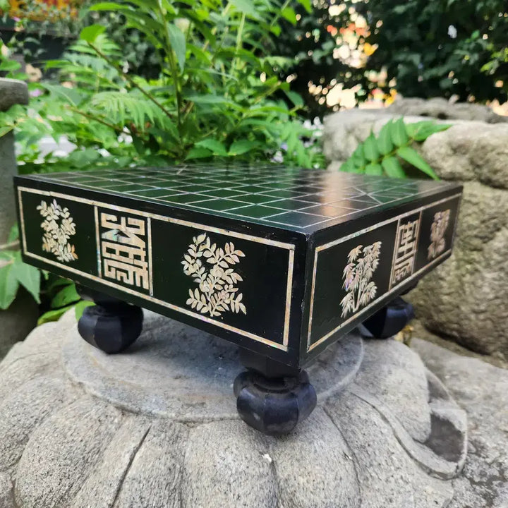 [BUNJANG] Antique Mother-of-Pearl Inlaid Janggi Board / 근대사 나전칠기 자개 장기판