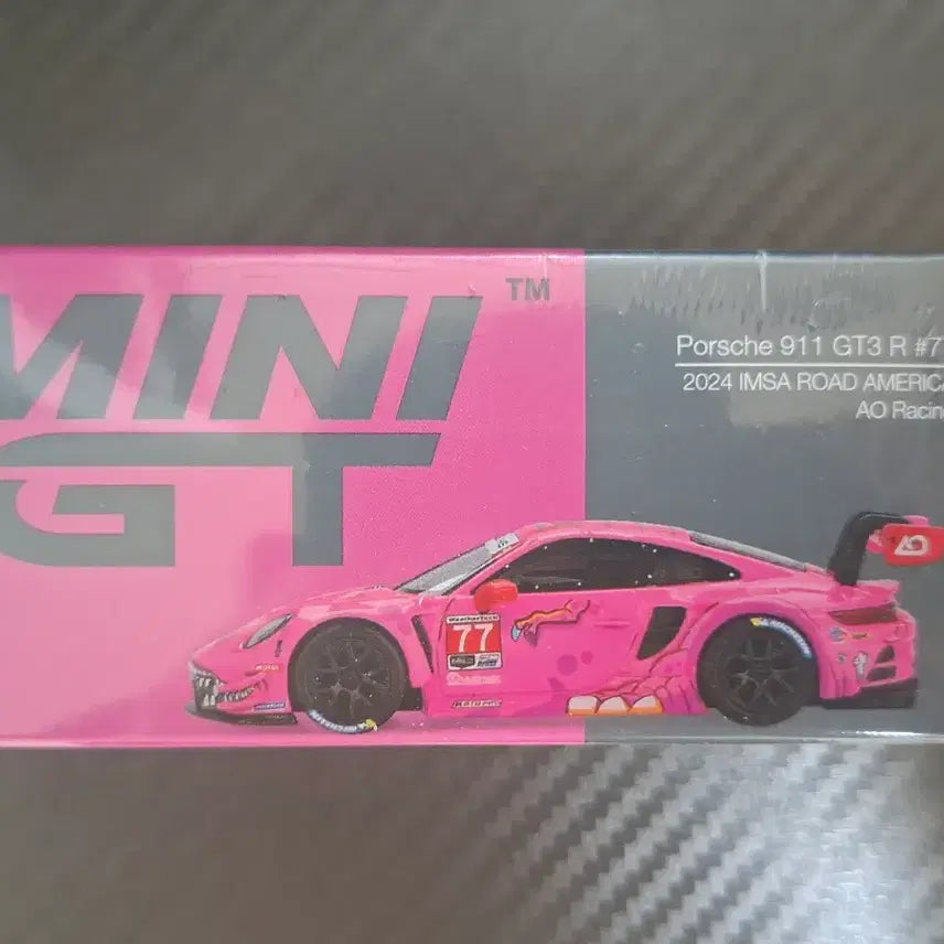[BUNJANG] Mini GT 1052 Porsche 911 GT3 R 77 Sealed / 미니지티 1052 록시 포르쉐 911 Gt3 R 77 미개봉