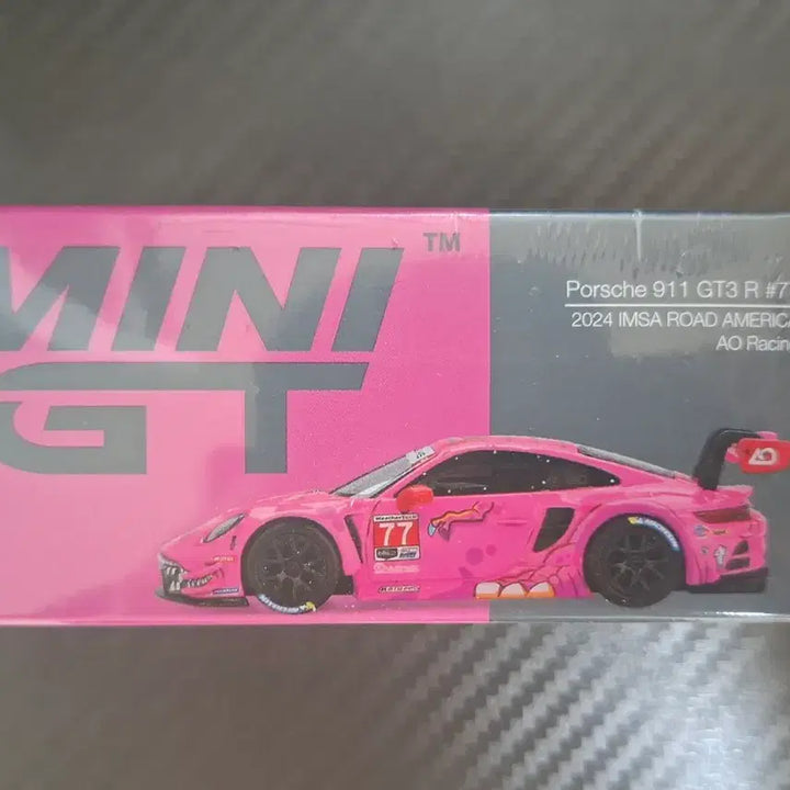 [BUNJANG] Mini GT 1052 Porsche 911 GT3 R 77 Sealed / 미니지티 1052 록시 포르쉐 911 Gt3 R 77 미개봉