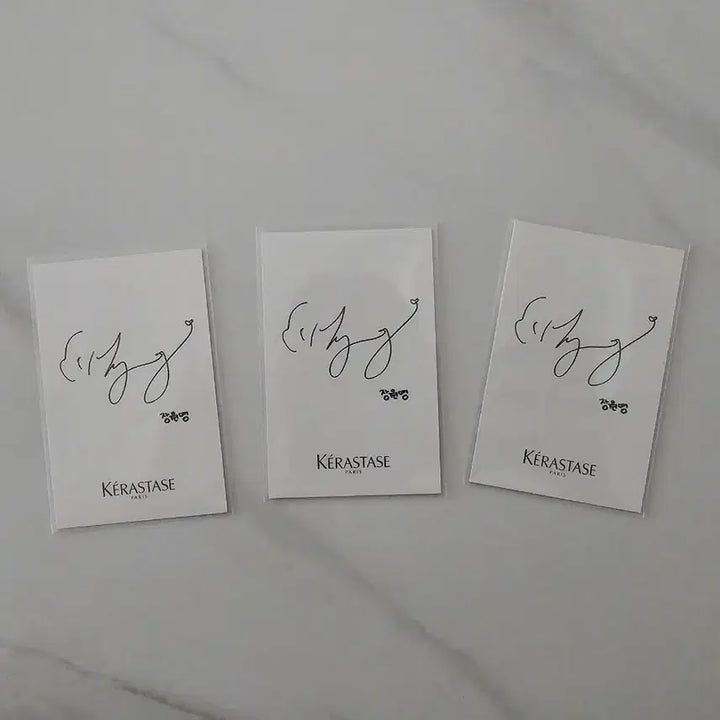 [BUNJANG] IVE Jang Wonyoung Kerastase Photocard Set (3 Types) / 아이브 장원영 케라스타즈 포토카드 3종