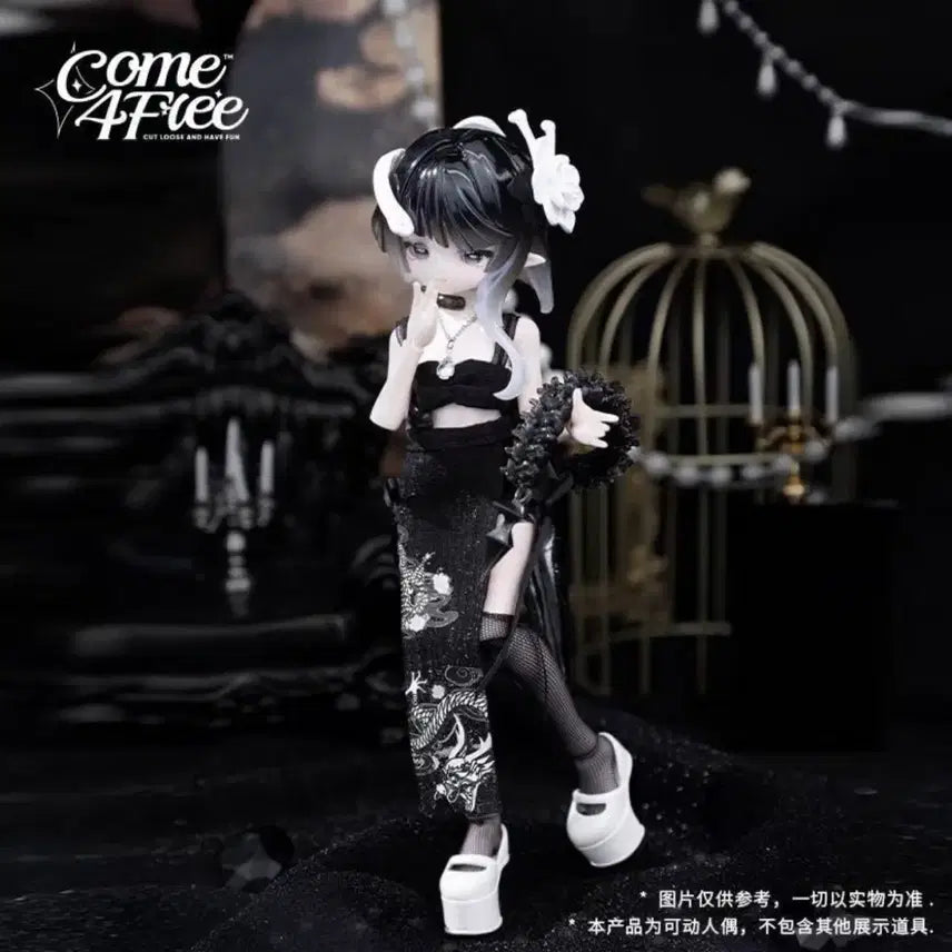 [BUNJANG] BJD 1/8 Scale Articulated Doll Figure / come4free 구체관절인형 BJD 1/8 피규어