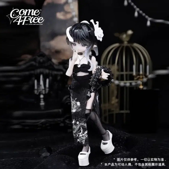 [BUNJANG] BJD 1/8 Scale Articulated Doll Figure / come4free 구체관절인형 BJD 1/8 피규어