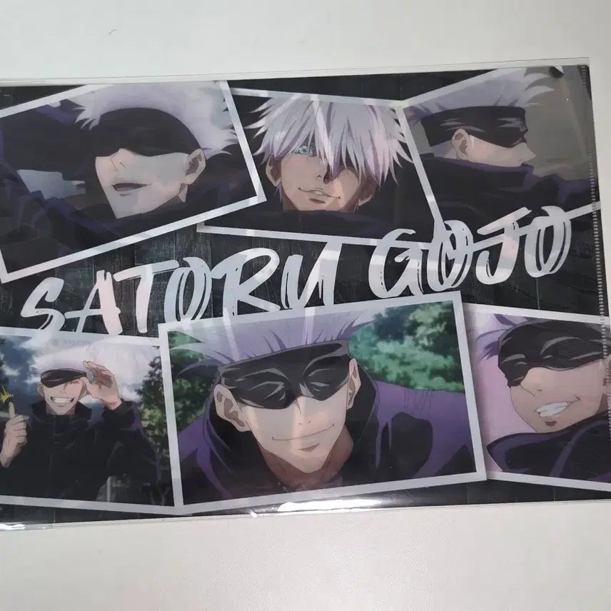 [BUNJANG] Jujutsu Kaisen Satoru Gojo Clear File (Sealed) / (미개봉) 주술회전 고죠 사토루 클리어 파일