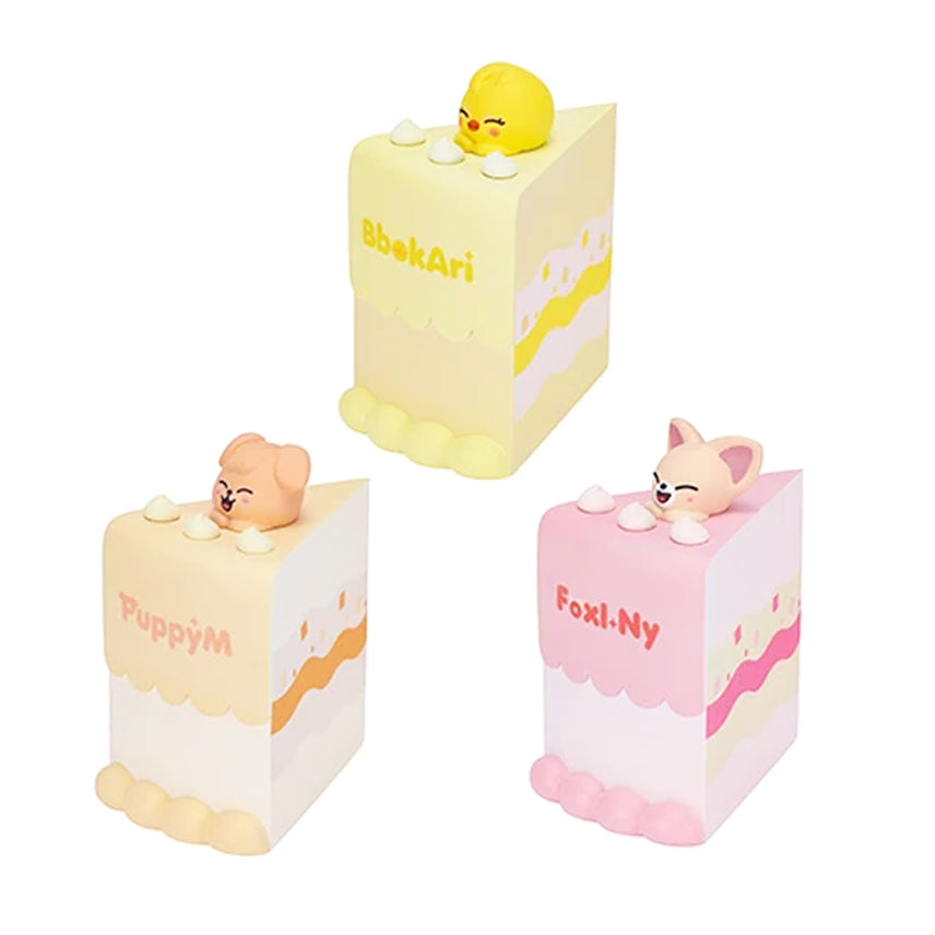 [BUNJANG] Stray Kids SKZOO Birthday Cake Collection Set (3 Types) / (미개봉) 스키즈 SKZOO 생일 케이크 컬렉션 3종 일괄 세트