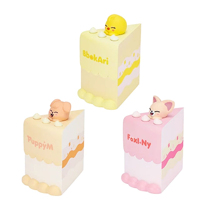 [BUNJANG] Stray Kids SKZOO Birthday Cake Collection Set (3 Types) / (미개봉) 스트레이키즈 스키즈 스키주 SKZOO 생일 케이크 컬렉션 3종 일괄 세트
